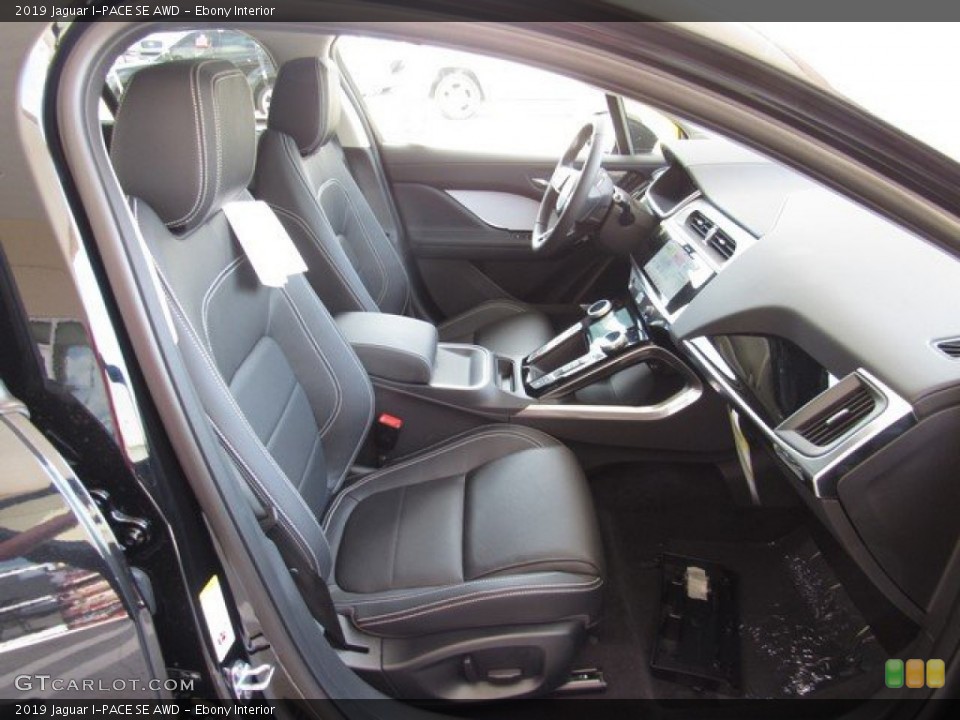 Ebony Interior Photo for the 2019 Jaguar I-PACE SE AWD #132959993