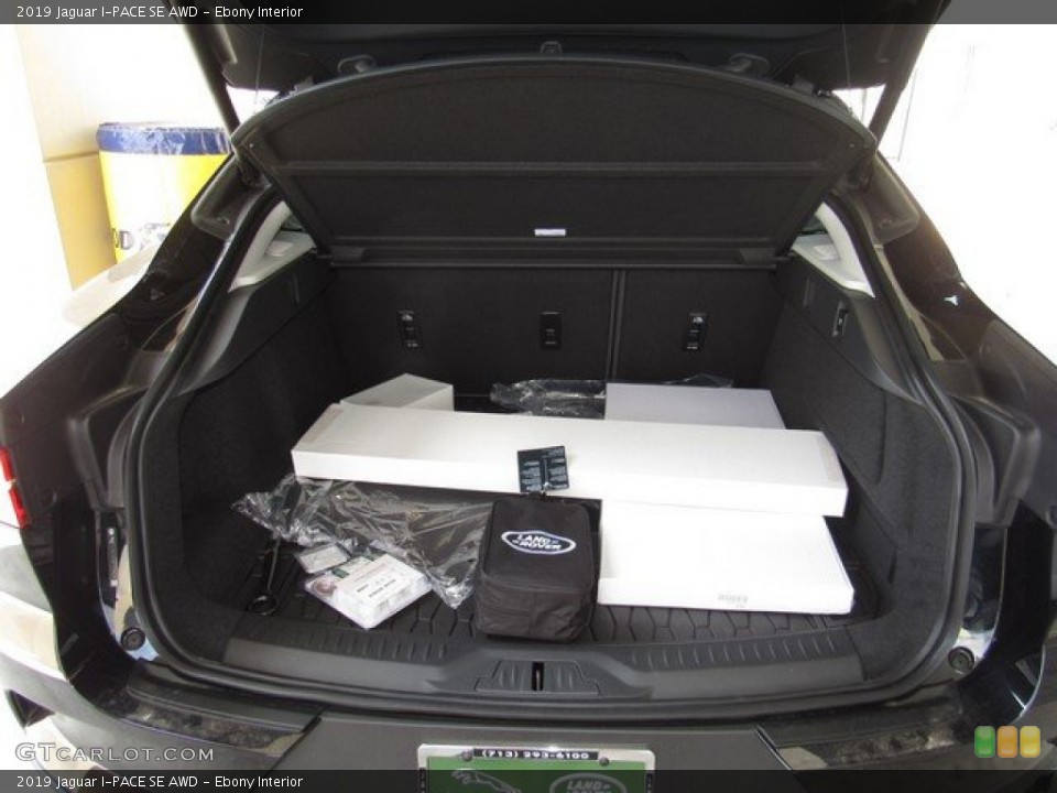 Ebony Interior Trunk for the 2019 Jaguar I-PACE SE AWD #132960059