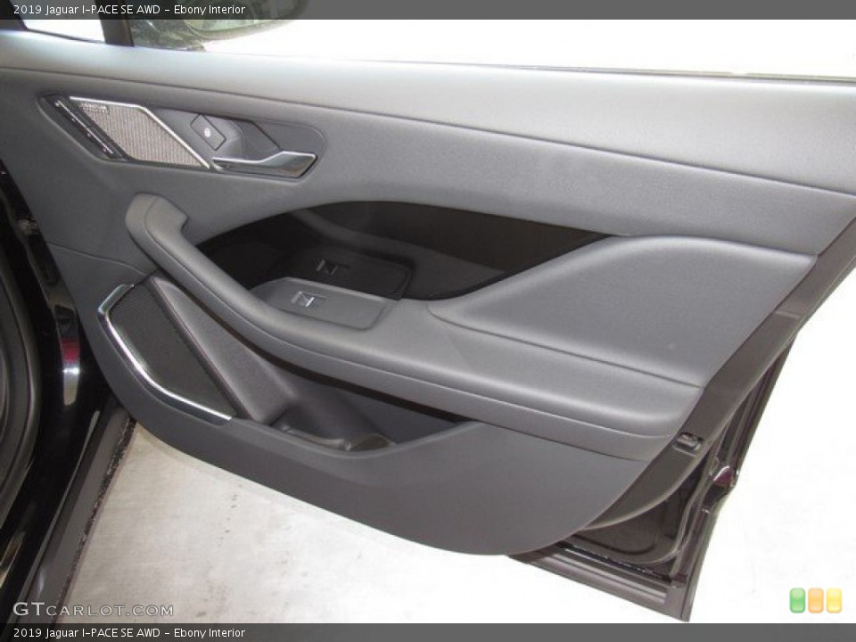 Ebony Interior Door Panel for the 2019 Jaguar I-PACE SE AWD #132960074
