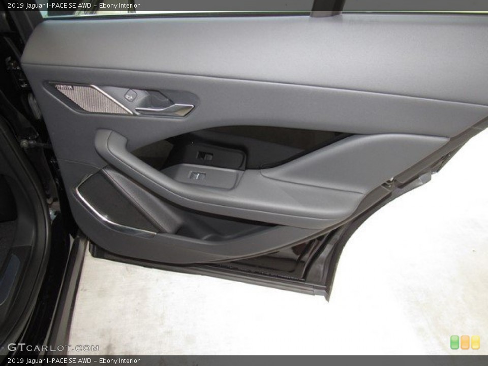 Ebony Interior Door Panel for the 2019 Jaguar I-PACE SE AWD #132960077