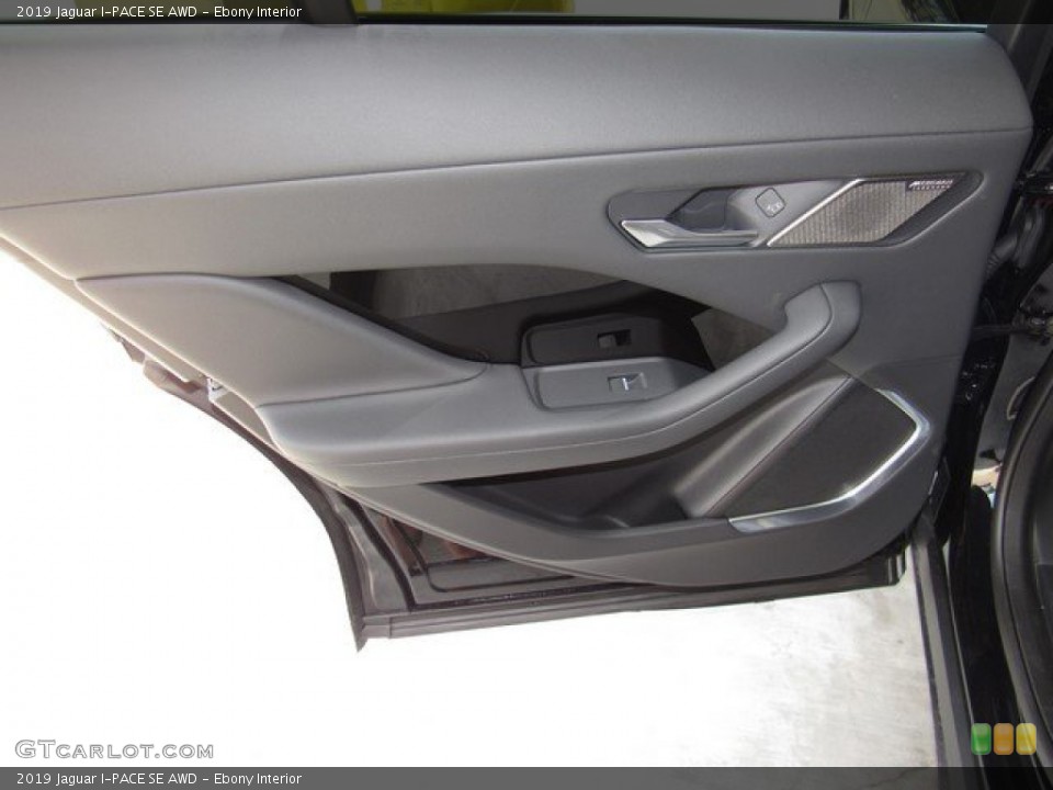 Ebony Interior Door Panel for the 2019 Jaguar I-PACE SE AWD #132960080