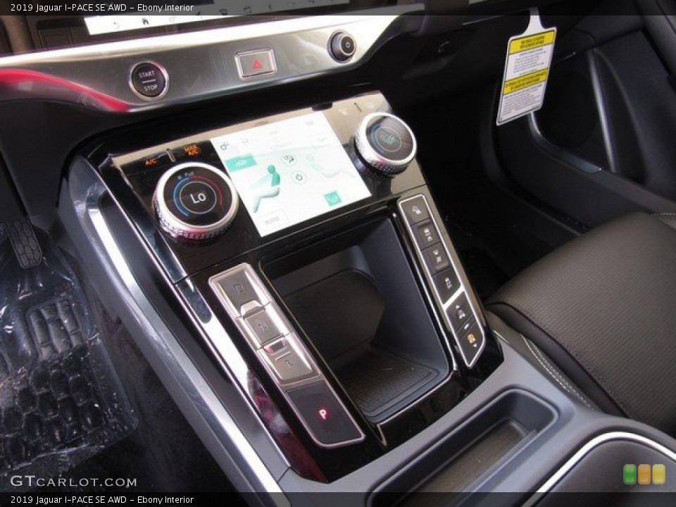 Ebony Interior Controls for the 2019 Jaguar I-PACE SE AWD #132960152