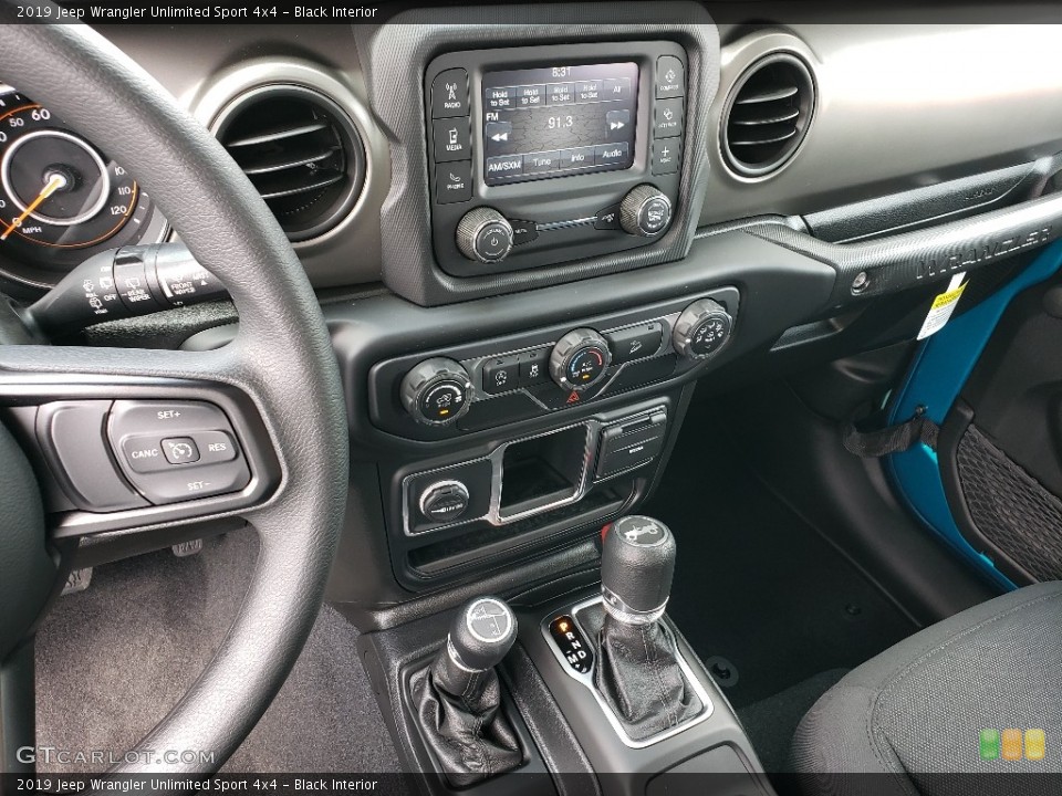 Black Interior Transmission for the 2019 Jeep Wrangler Unlimited Sport 4x4 #132963926