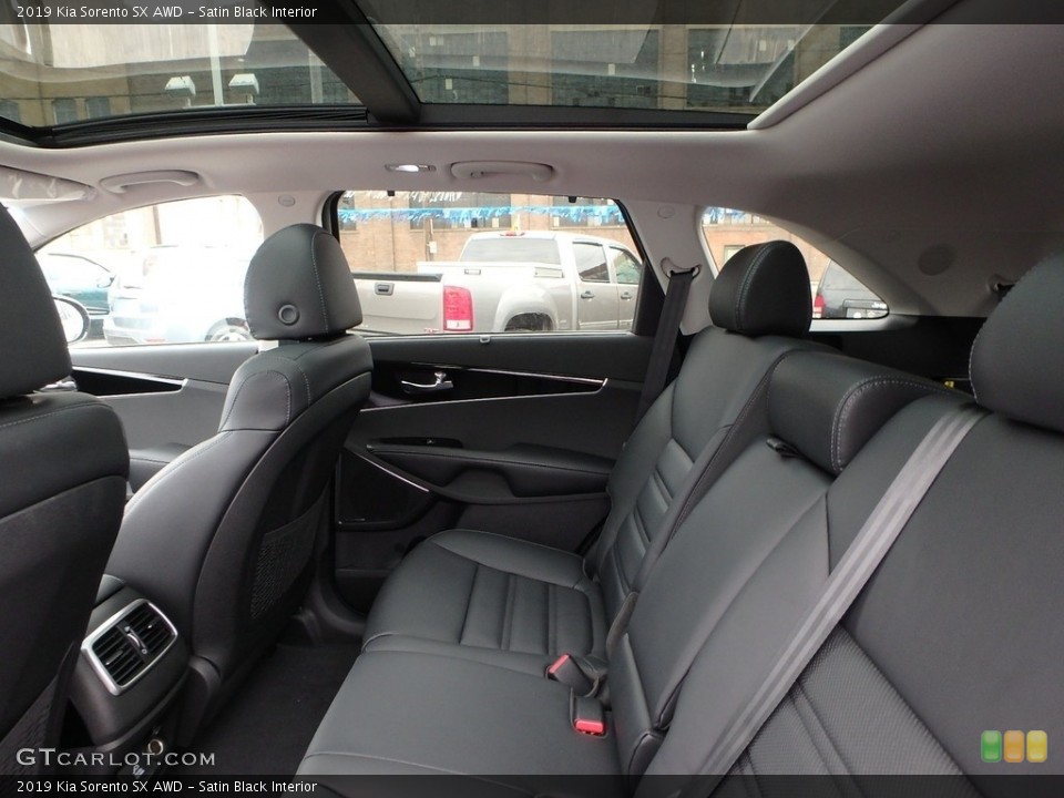 Satin Black Interior Rear Seat for the 2019 Kia Sorento SX AWD #132964499