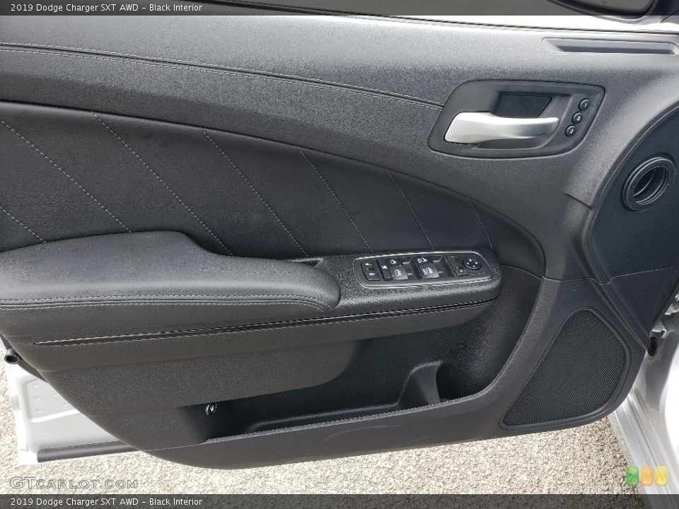 Black Interior Door Panel for the 2019 Dodge Charger SXT AWD #132964838