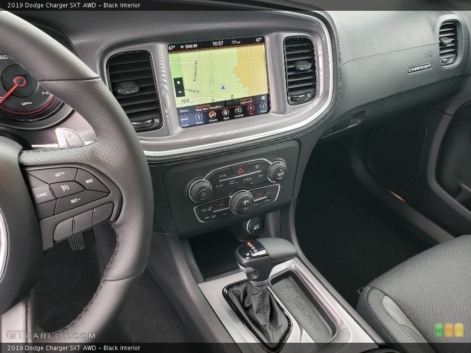 Black Interior Dashboard for the 2019 Dodge Charger SXT AWD #132964901