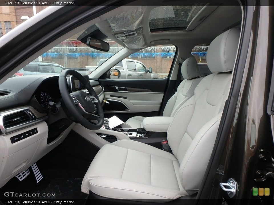 Gray Interior Front Seat for the 2020 Kia Telluride SX AWD #132965996