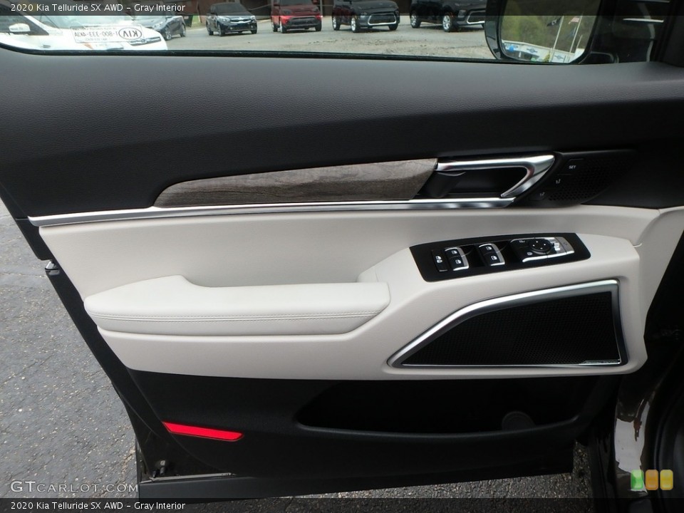 Gray Interior Door Panel for the 2020 Kia Telluride SX AWD #132966050