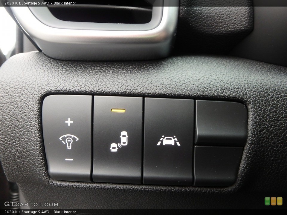 Black Interior Controls for the 2020 Kia Sportage S AWD #132966491
