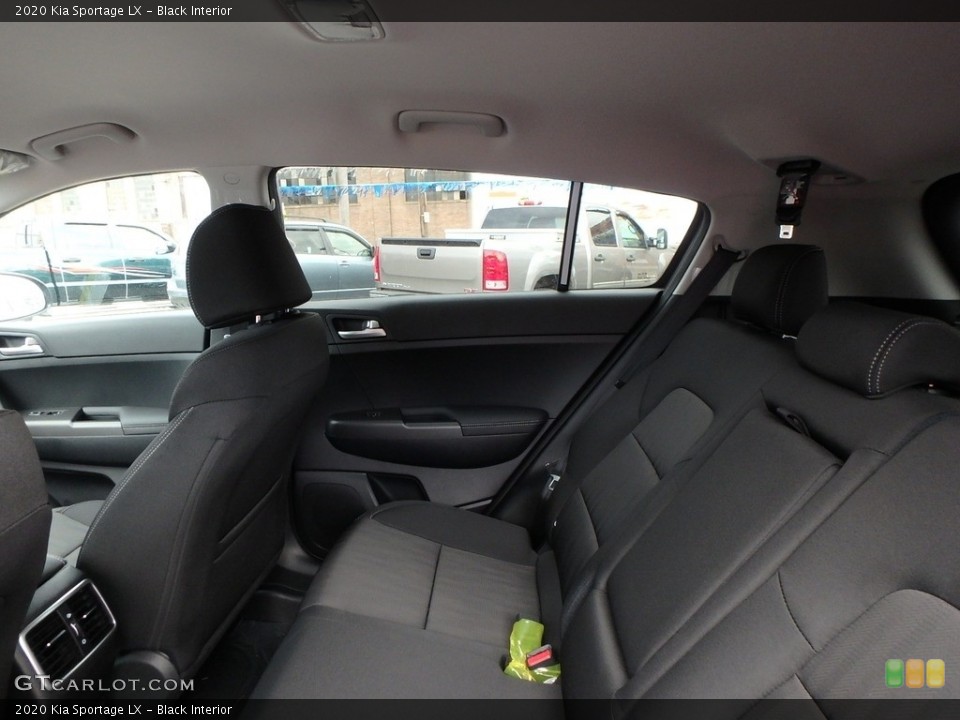 Black Interior Rear Seat for the 2020 Kia Sportage LX #132966746