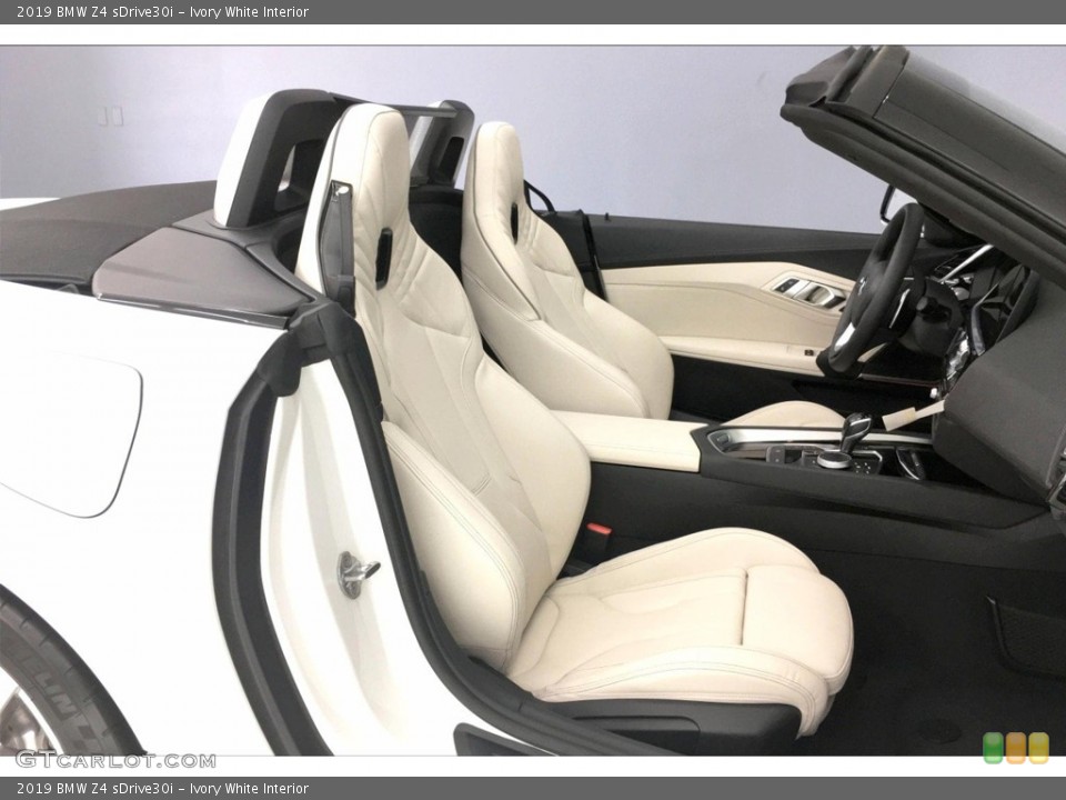 Ivory White 2019 BMW Z4 Interiors