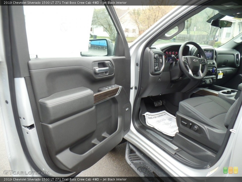 Jet Black Interior Front Seat for the 2019 Chevrolet Silverado 1500 LT Z71 Trail Boss Crew Cab 4WD #132986210