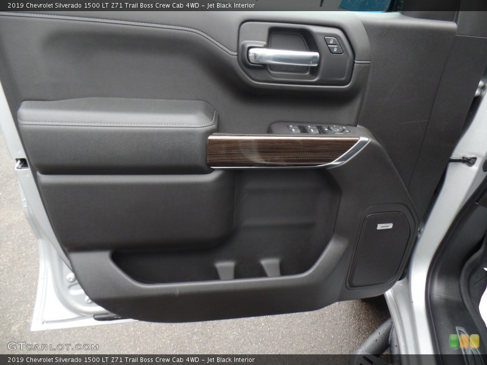 Jet Black Interior Door Panel for the 2019 Chevrolet Silverado 1500 LT Z71 Trail Boss Crew Cab 4WD #132986231