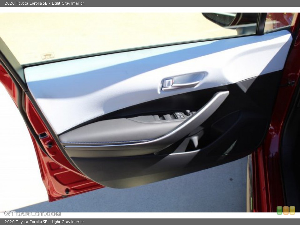 Light Gray Interior Door Panel for the 2020 Toyota Corolla SE #132991707