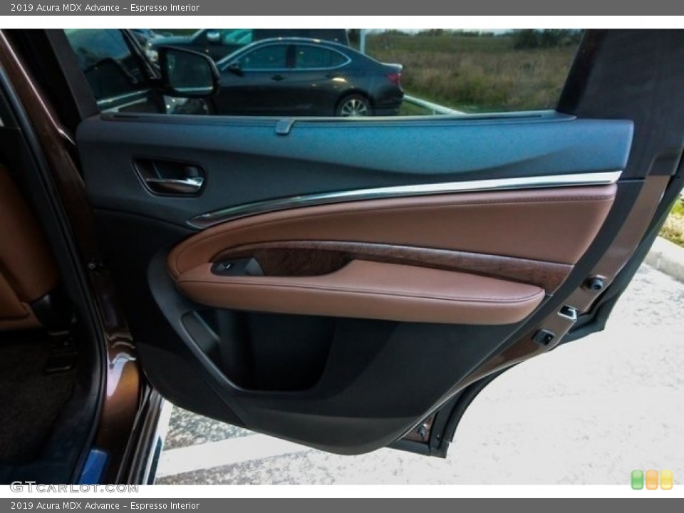 Espresso Interior Door Panel for the 2019 Acura MDX Advance #132992583