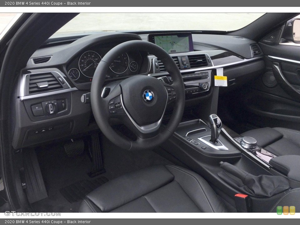 Black Interior Photo for the 2020 BMW 4 Series 440i Coupe #133004426