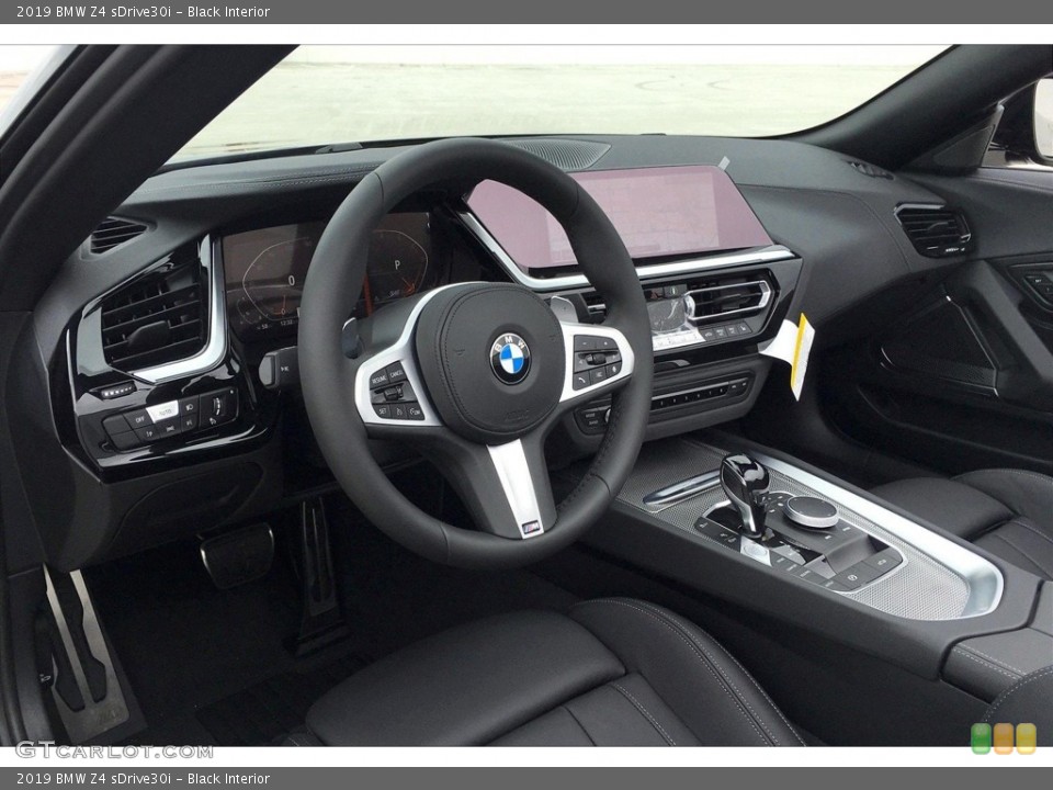 Black 2019 BMW Z4 Interiors