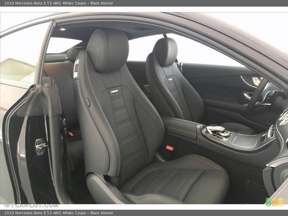 Black Interior Front Seat for the 2019 Mercedes-Benz E 53 AMG 4Matic Coupe #133006451