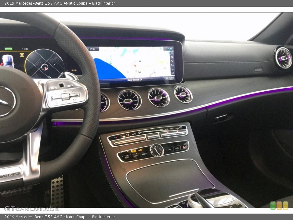 Black Interior Dashboard for the 2019 Mercedes-Benz E 53 AMG 4Matic Coupe #133006493