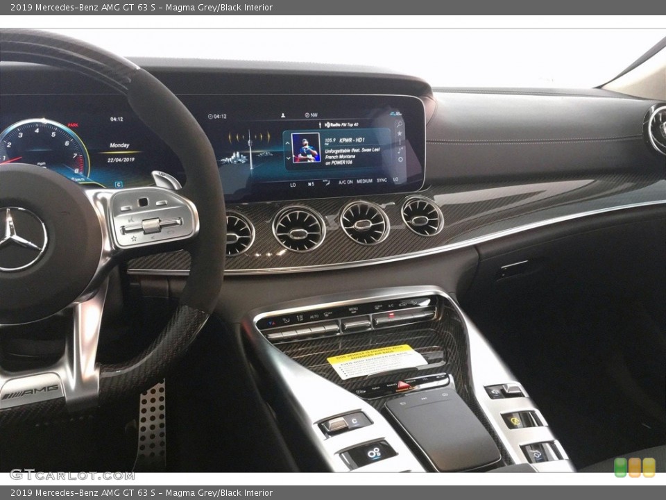 Magma Grey/Black Interior Dashboard for the 2019 Mercedes-Benz AMG GT 63 S #133007265