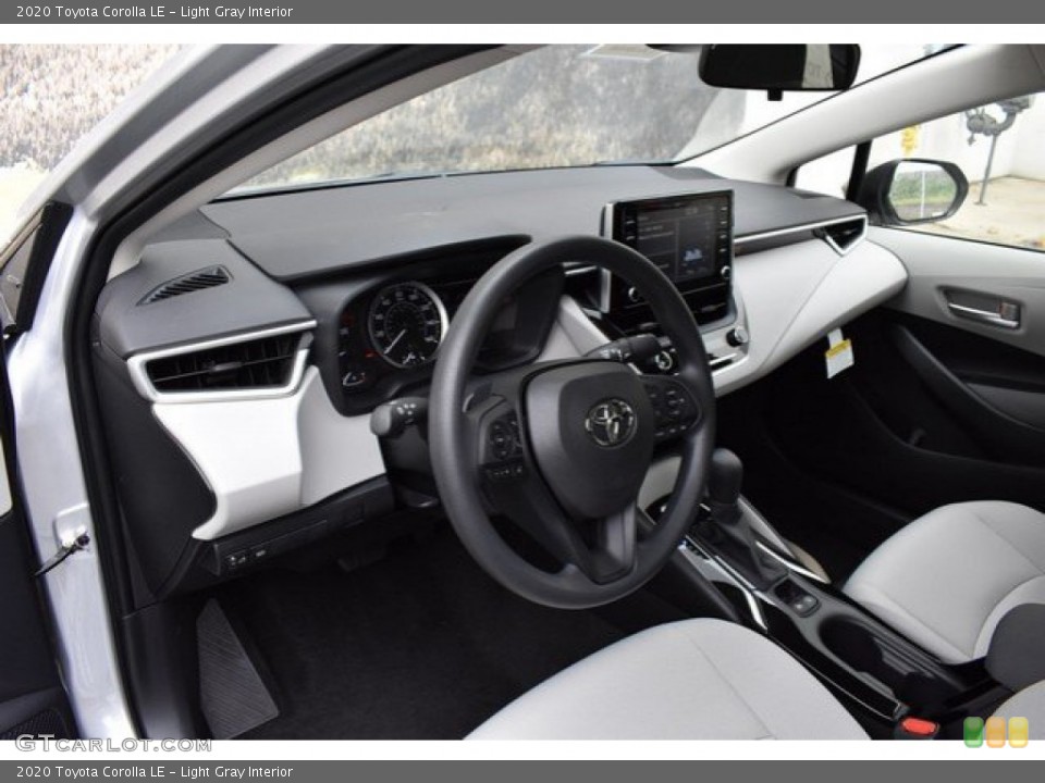 Light Gray Interior Photo for the 2020 Toyota Corolla LE #133020167