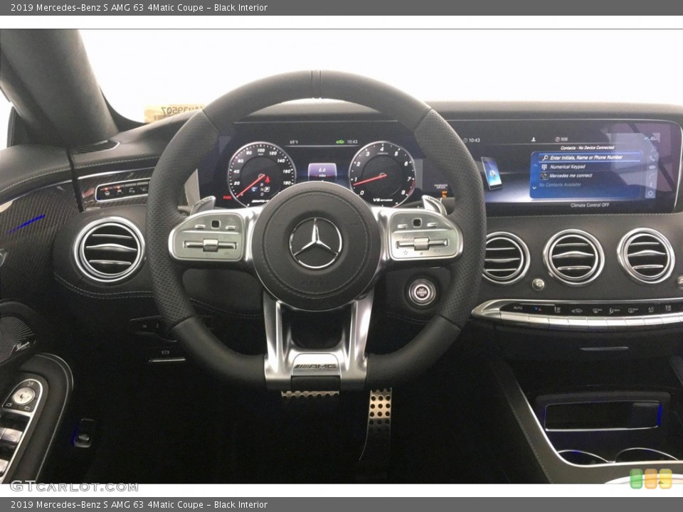Black Interior Steering Wheel for the 2019 Mercedes-Benz S AMG 63 4Matic Coupe #133023372