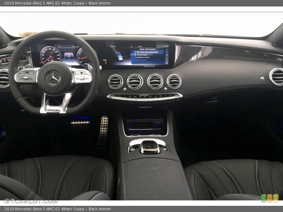 Black Interior Dashboard for the 2019 Mercedes-Benz S AMG 63 4Matic Coupe #133023786