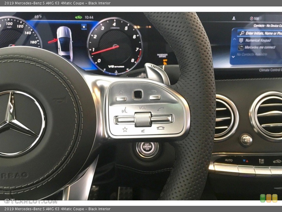 Black Interior Steering Wheel for the 2019 Mercedes-Benz S AMG 63 4Matic Coupe #133023861
