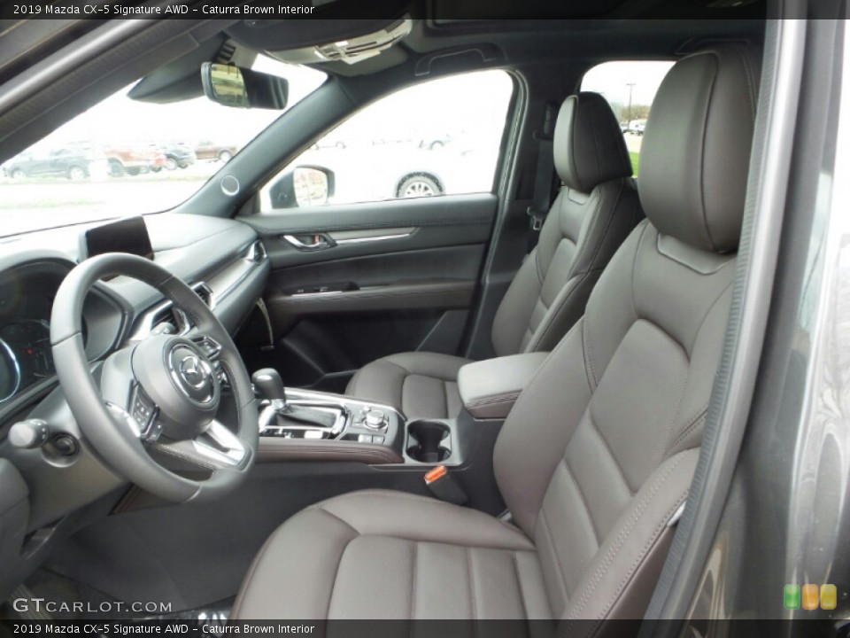 Caturra Brown Interior Photo for the 2019 Mazda CX-5 Signature AWD #133030209