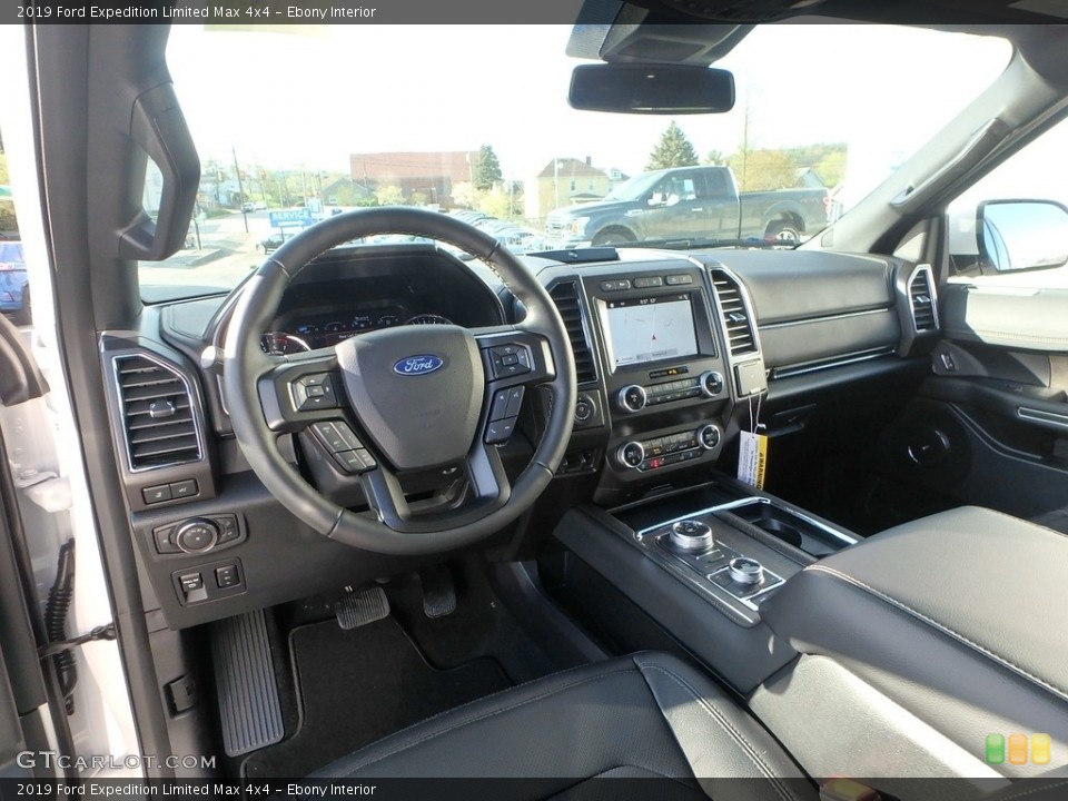 Ebony Interior Photo for the 2019 Ford Expedition Limited Max 4x4 #133048700