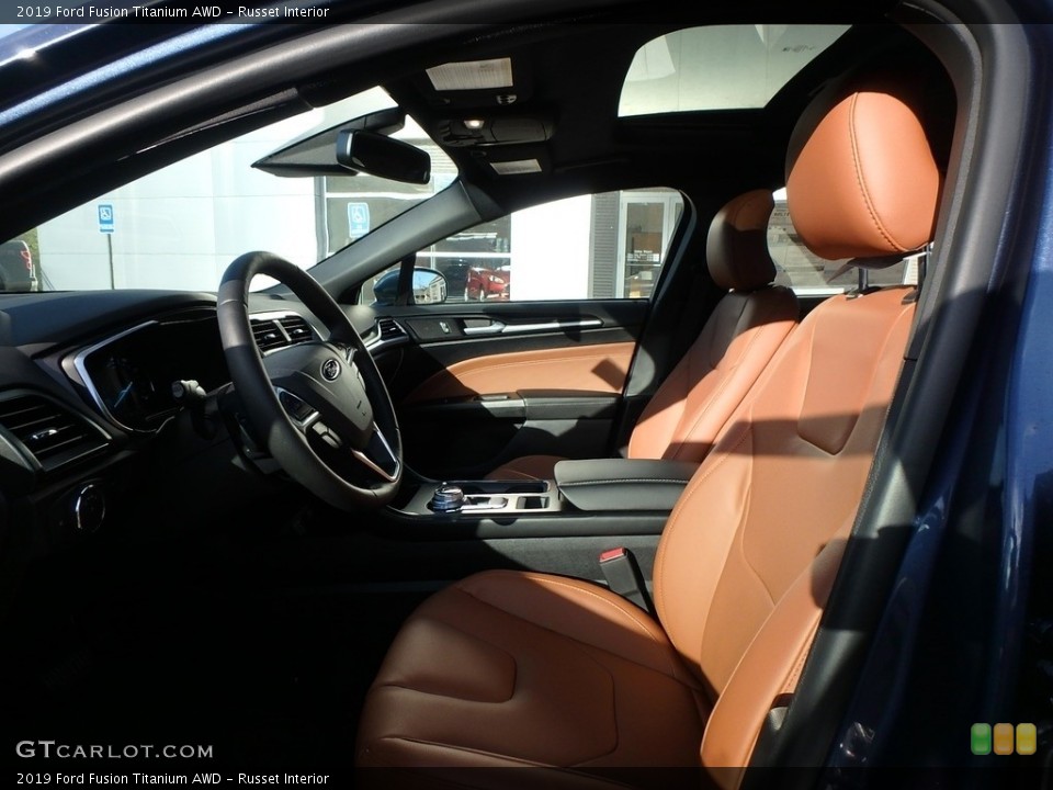 Russet 2019 Ford Fusion Interiors