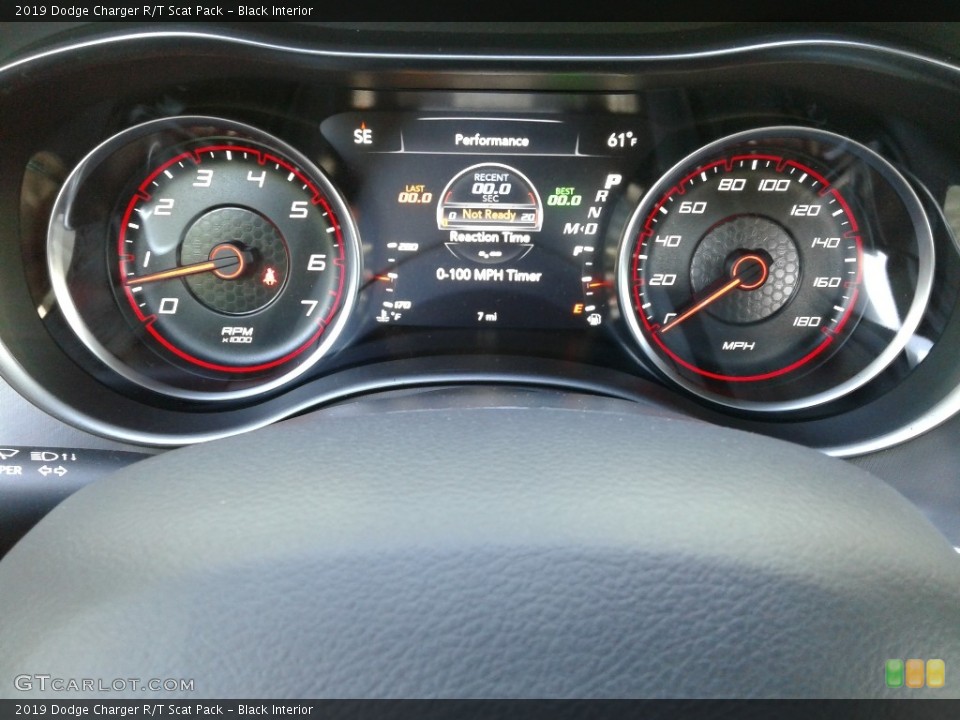 Black Interior Gauges for the 2019 Dodge Charger R/T Scat Pack #133051055