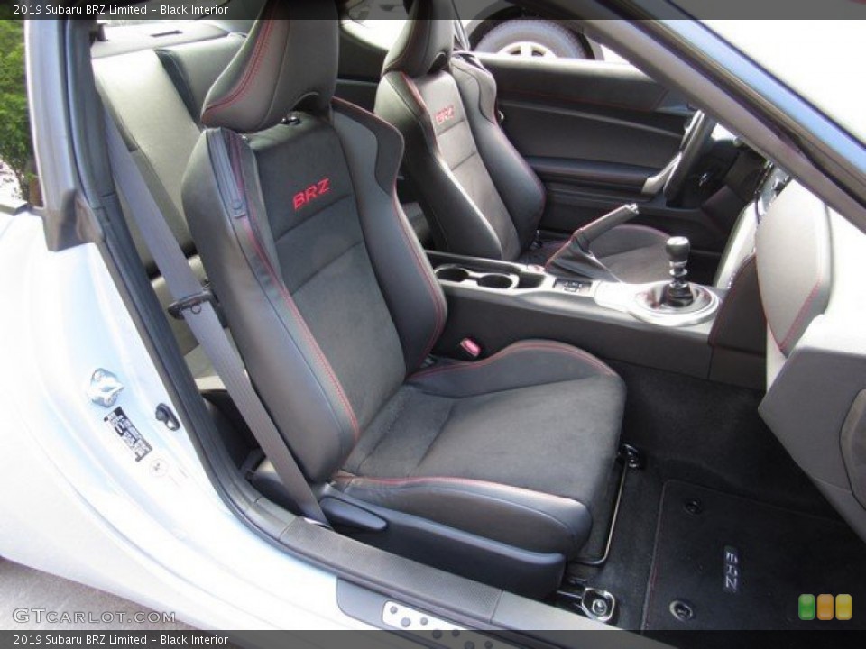 Black Interior Front Seat for the 2019 Subaru BRZ Limited #133051912