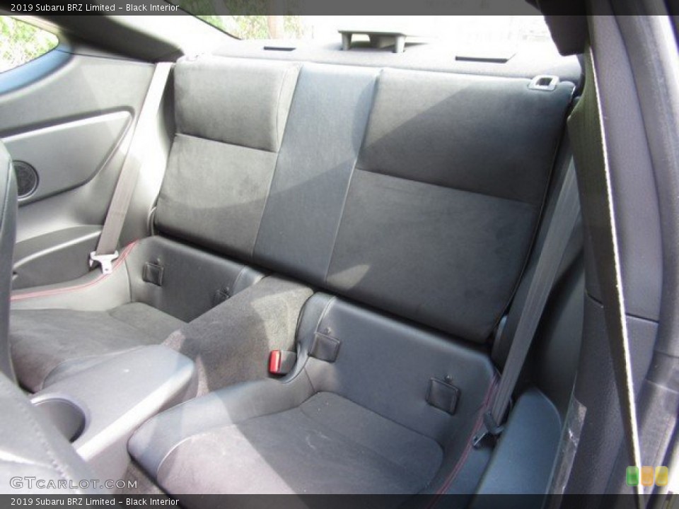 Black Interior Rear Seat for the 2019 Subaru BRZ Limited #133052084