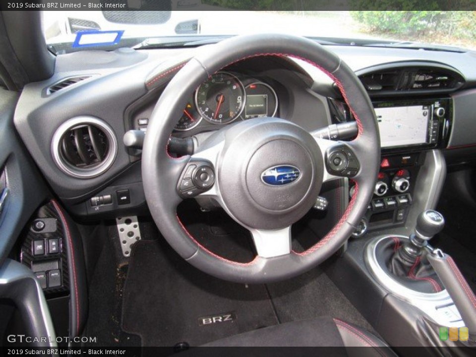 Black Interior Steering Wheel for the 2019 Subaru BRZ Limited #133052093
