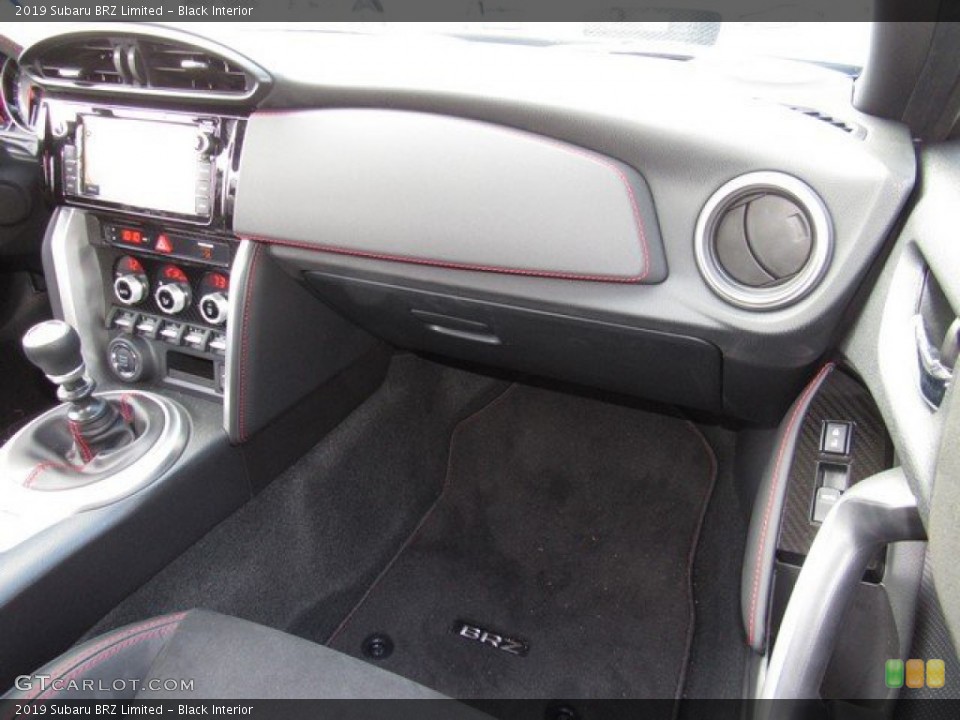 Black Interior Dashboard for the 2019 Subaru BRZ Limited #133052111