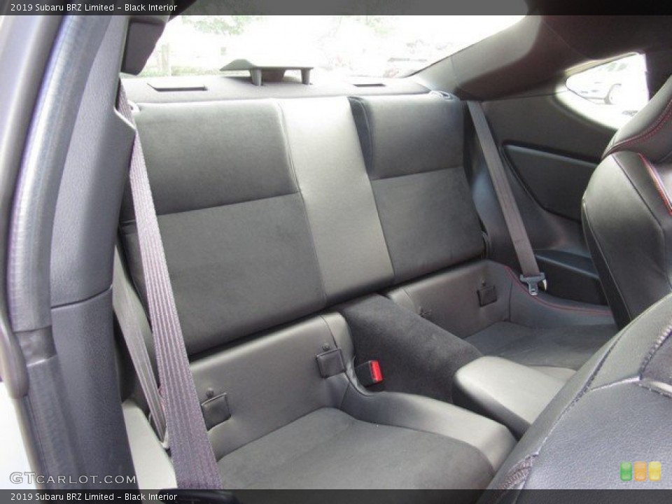 Black Interior Rear Seat for the 2019 Subaru BRZ Limited #133052117