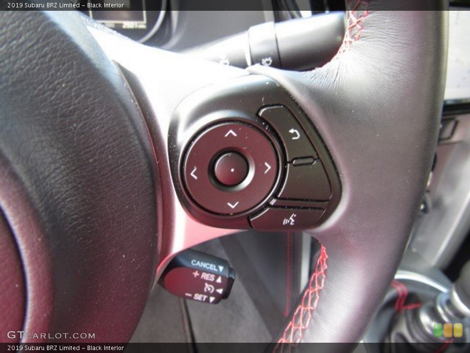 Black Interior Steering Wheel for the 2019 Subaru BRZ Limited #133052243