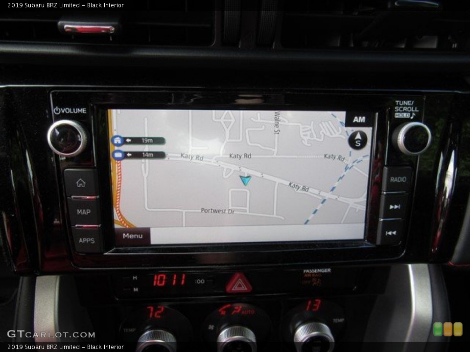 Black Interior Navigation for the 2019 Subaru BRZ Limited #133052279