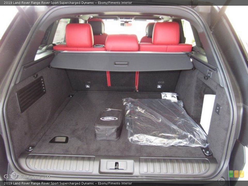 Ebony/Pimento Interior Trunk for the 2019 Land Rover Range Rover Sport Supercharged Dynamic #133055108