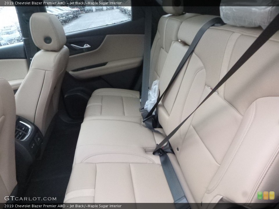 Jet Black/­Maple Sugar Interior Rear Seat for the 2019 Chevrolet Blazer Premier AWD #133071331