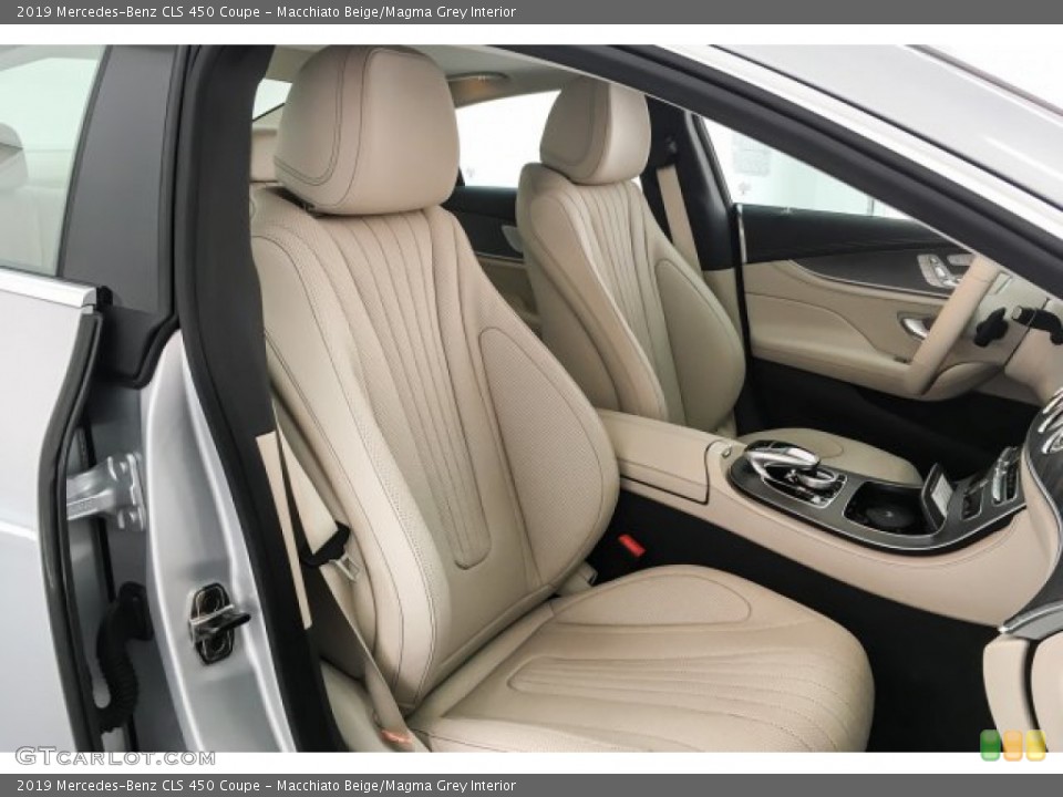 Macchiato Beige/Magma Grey Interior Photo for the 2019 Mercedes-Benz CLS 450 Coupe #133084705