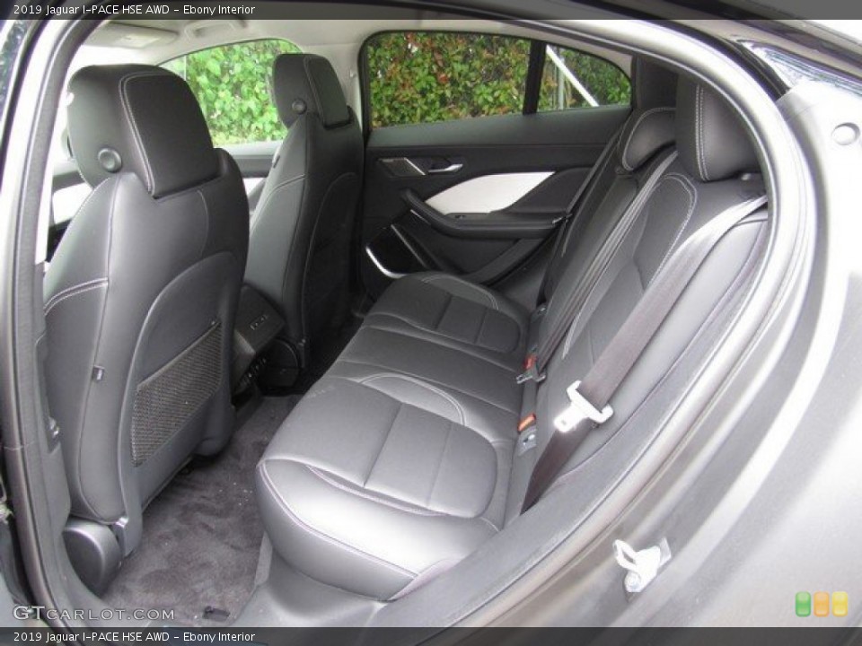 Ebony Interior Rear Seat for the 2019 Jaguar I-PACE HSE AWD #133087483