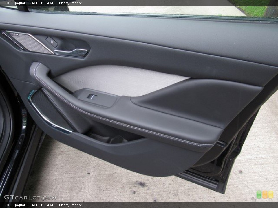 Ebony Interior Door Panel for the 2019 Jaguar I-PACE HSE AWD #133087618