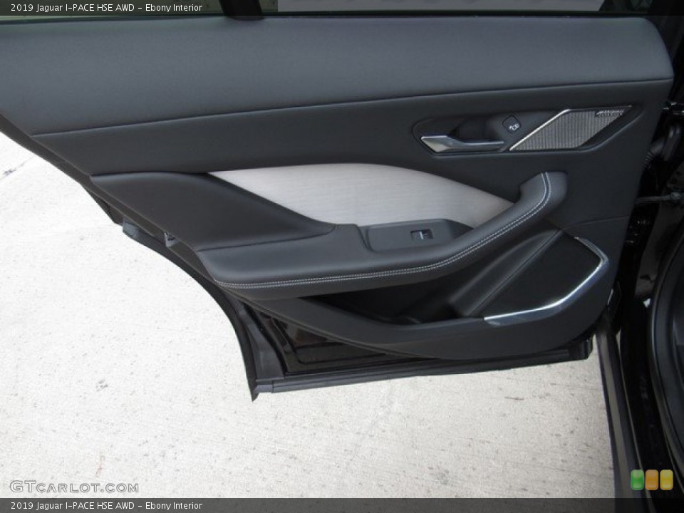 Ebony Interior Door Panel for the 2019 Jaguar I-PACE HSE AWD #133087660