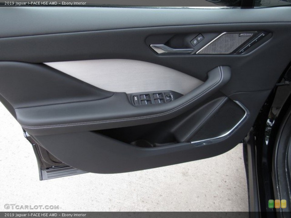 Ebony Interior Door Panel for the 2019 Jaguar I-PACE HSE AWD #133087681
