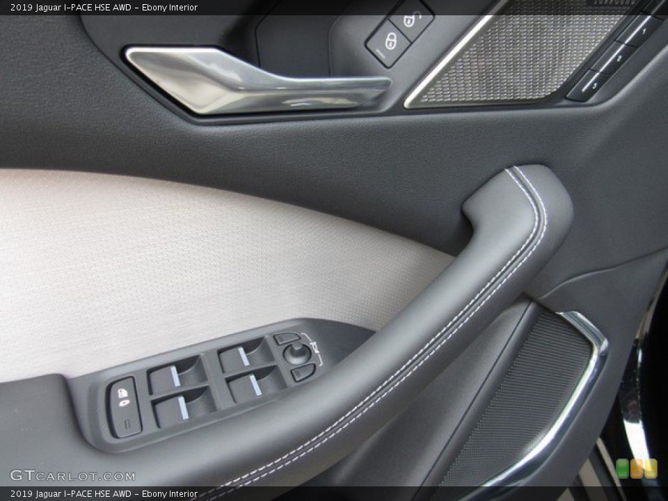 Ebony Interior Controls for the 2019 Jaguar I-PACE HSE AWD #133087699