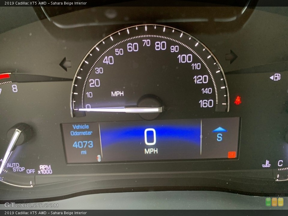 Sahara Beige Interior Gauges for the 2019 Cadillac XT5 AWD #133099127