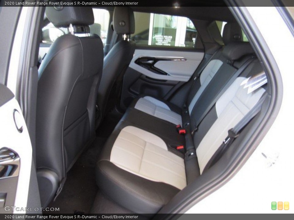 Cloud/Ebony Interior Rear Seat for the 2020 Land Rover Range Rover Evoque S R-Dynamic #133099497