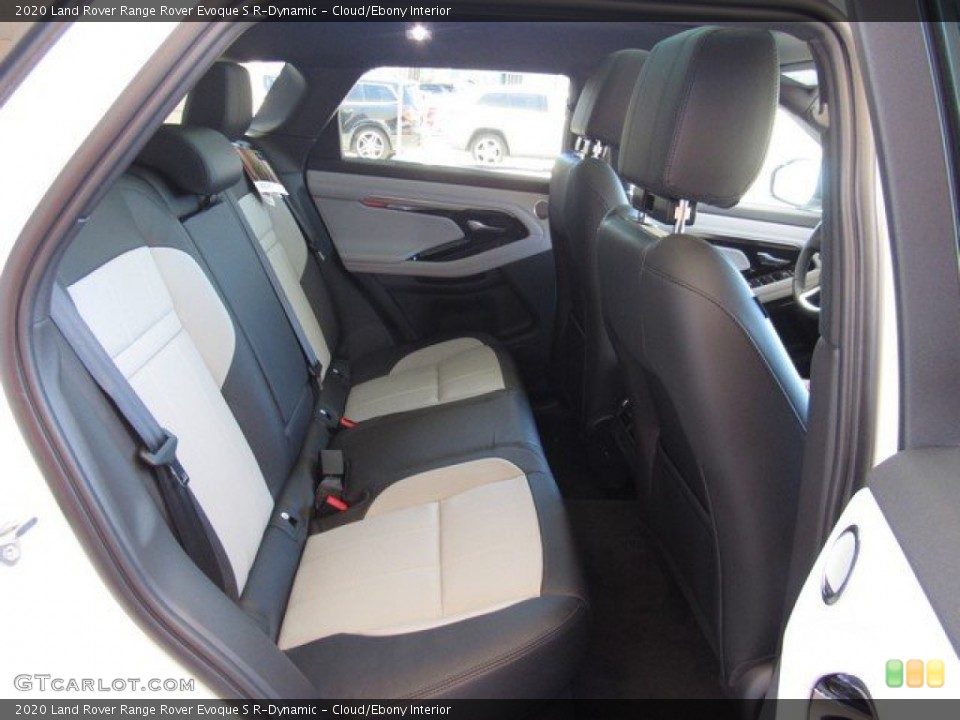 Cloud/Ebony Interior Rear Seat for the 2020 Land Rover Range Rover Evoque S R-Dynamic #133099644